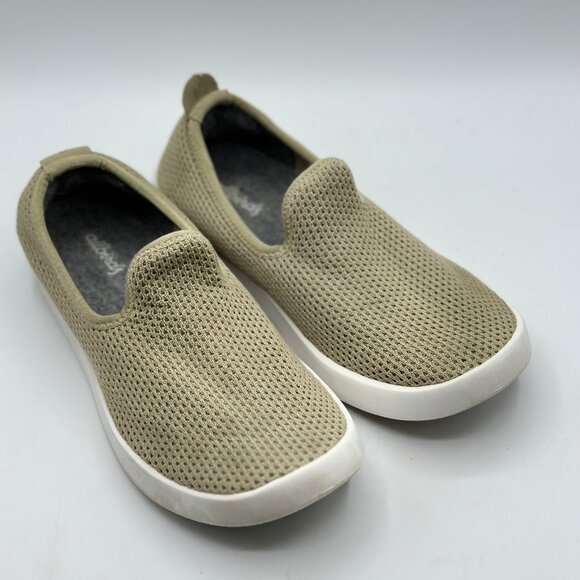 allbirds Wool Tree Loungers Tan Slip On Sneakers Size 6 - Picture 1 of 9